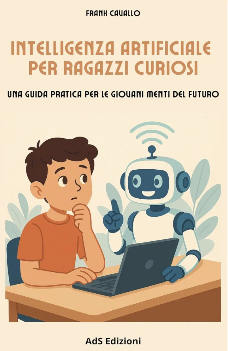 Copertina Intelligenza artificiale per ragazzi curiosi